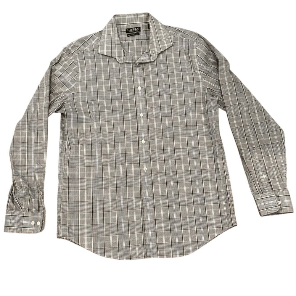 Lauren Ralph Lauren Black Label Shirt Mens L, 16 1/2‎ 34/35
